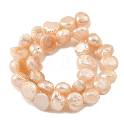 Natural Cultured Freshwater Pearl Beads Strands PEAR-A006-04B-1