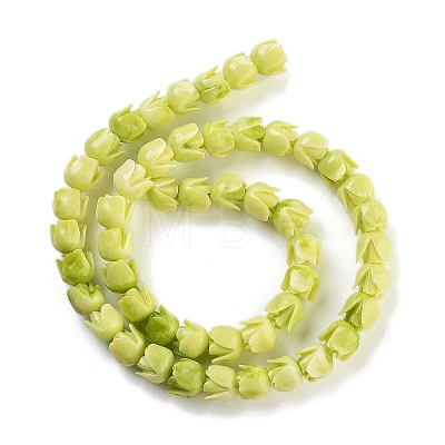 Synthetic Shell Beads Strands CORA-B001-05A-03-1