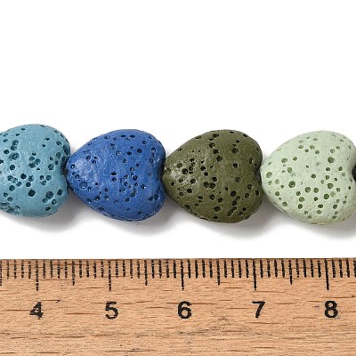 Natural Lava Rock Beads Strands G-N0114-A40-1