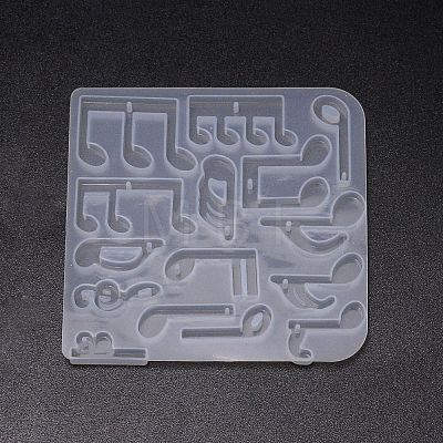 DIY Pendants Silicone Molds DIY-TAC0001-34-1
