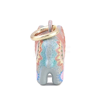 Printed Brass Pendants KK-CBA637E-01G-04-1