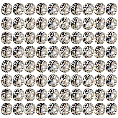 240Pcs Tibetan Style Alloy Beads TIBE-PA0001-03-1