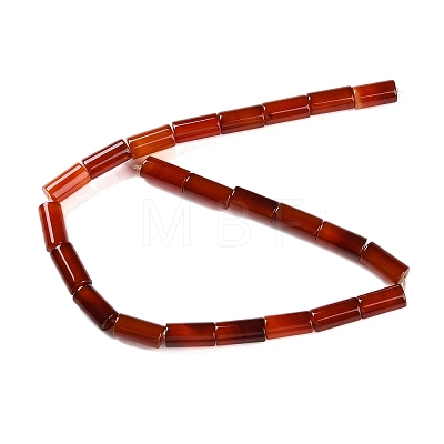 Natural Red Agate Beads Strands G-NH0019-A03-02-1