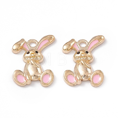 Alloy Enamel Pendants ENAM-C006-05KCG-02-1