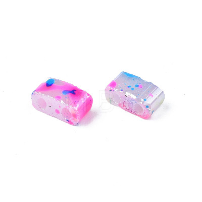 2-Hole Opaque Glass Seed Beads SEED-N004-002-A05-1