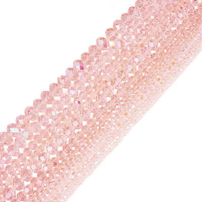 11 Strands 11 Styles Electroplate Glass Beads Strands EGLA-TA0003-01B-1