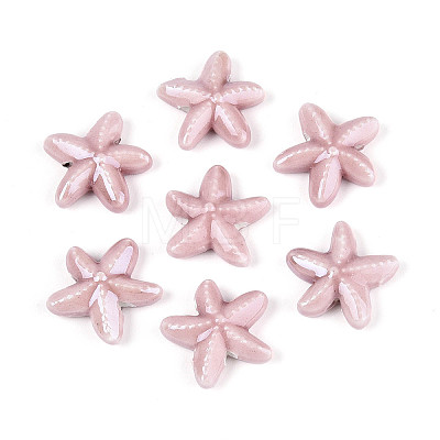 Handmade Porcelain Beads PORC-Q002-02G-01-1