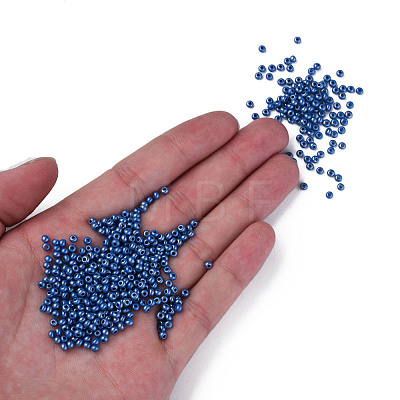 8/0 Czech Opaque Glass Seed Beads SEED-N004-003A-09-1