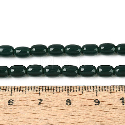 Opaque Glass Beads Strands GLAA-T028-14P-05-1