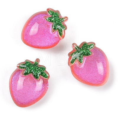 Transparent Epoxy Resin Fruit Decoden Cabochons CRES-P035-05A-1