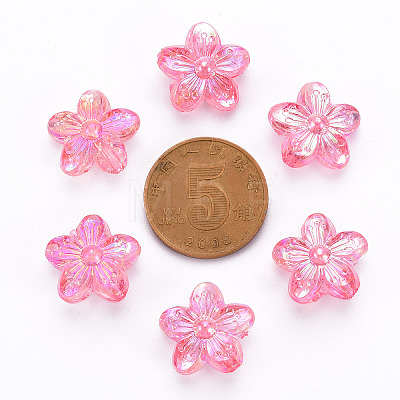 Transparent Acrylic Beads LS-TACR-S154-45C-705-1