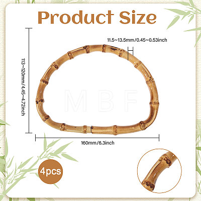 Bamboo Stick D Ring Bag Handles PURS-WH0816-004-1