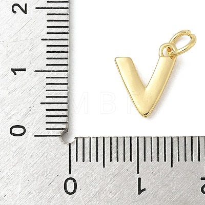 Brass Charms KK-I382-08G-V-1