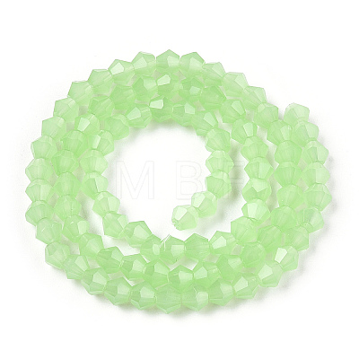 Faceted Bicone Opal Beads Strands LS-EGLA-P017-01A-1
