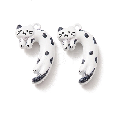 Baking Paint Zinc Alloy Pendants AL-CBAEA91-03B-1