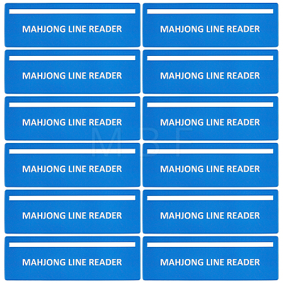 Plastic Mahjong Rules Reader AJEW-WH0796-53A-1