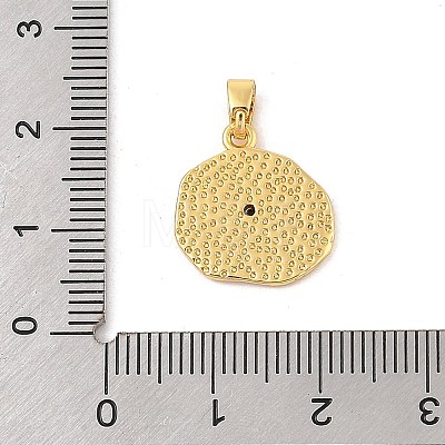 Brass Pendants KK-R100-11G-02-1