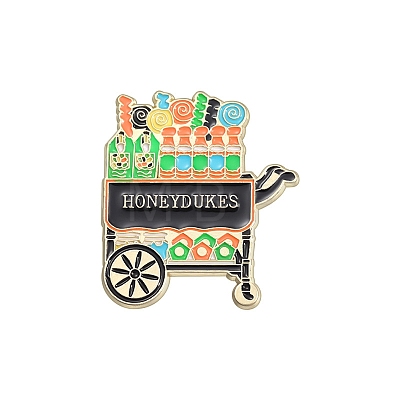 HoneyDukes Shop Cart Enamel Pins PW-WG85B2D-01-1