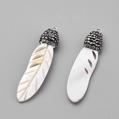 Freshwater Shell Pendants SHEL-S269-05-1