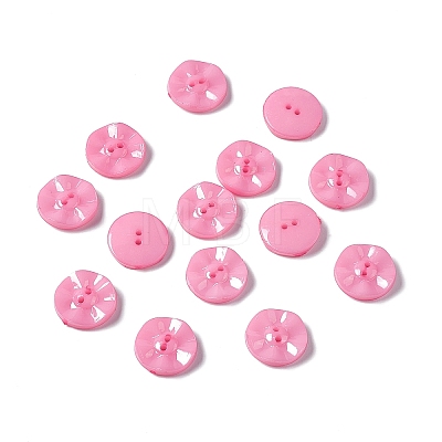 Acrylic Sewing Buttons BUTT-E073-C-08-1