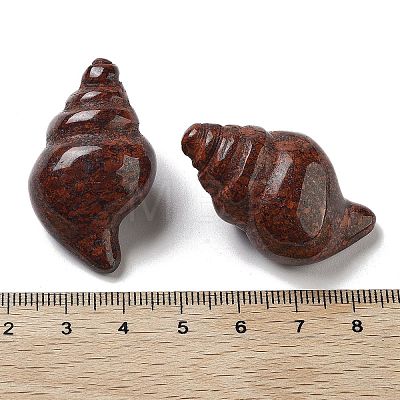 Natural Sesame Jasper Carved Figurines DJEW-L023-H19-1