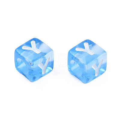 Transparent Acrylic Beads TACR-ywc0001-01F-1