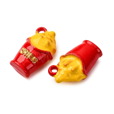 Baking Paint Alloy Pendants LS-FIND-G097-05H-1