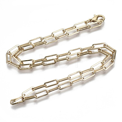 Brass Paperclip Chains MAK-S072-14A-G-1