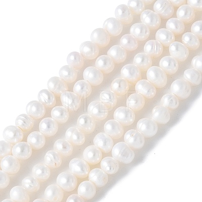 Natural Cultured Freshwater Pearl Beads Strands PEAR-I007-07N-02A-1