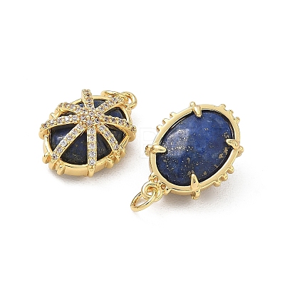 Dyed Natural Lapis Lazuli Pendants GG-CBA080E-01G-1