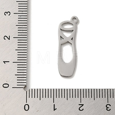 Non-Tarnish 304 Stainless Steel Pendants STAS-O005-16P-1