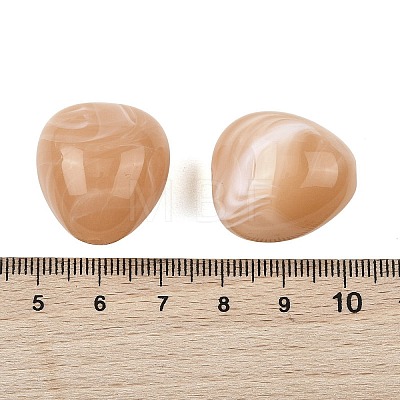 Opaque Acrylic Beads OACR-Z036-01B-03-1