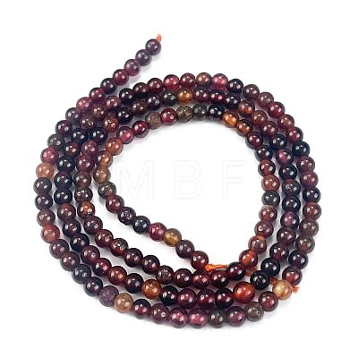 Natural Ganet Beads Strands G-H003-C08-01-1