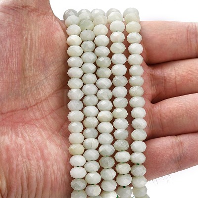 Natural New Jade Beads Strands G-Z111-A16-1
