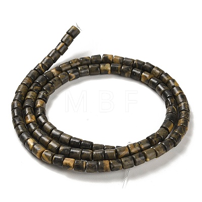 Natural Bamboo Leaf Stone Beads Strands G-F765-F05-01-1