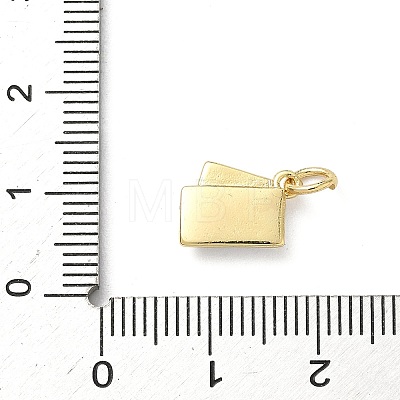 Brass Enamel Charms X-KK-A273-08G-01-1