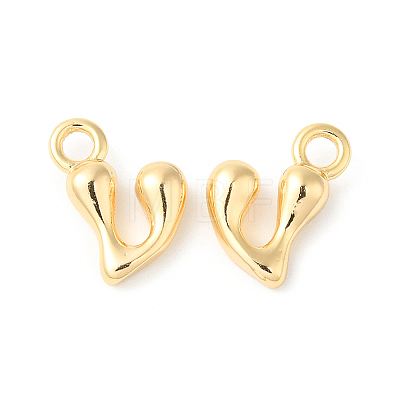 Brass Charms KK-P234-13G-V-1