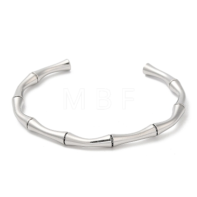 304 Stainless Steel Cuff Bangles BJEW-H588-01P-1