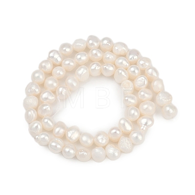 Natural Cultured Freshwater Pearl Beads Strands PEAR-P064-20A-04A-01-1