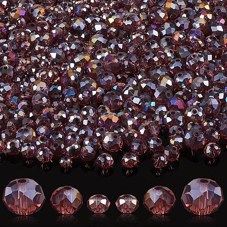 800Pcs 3 Style Electroplate Glass Beads EGLA-SZ0001-26A-1