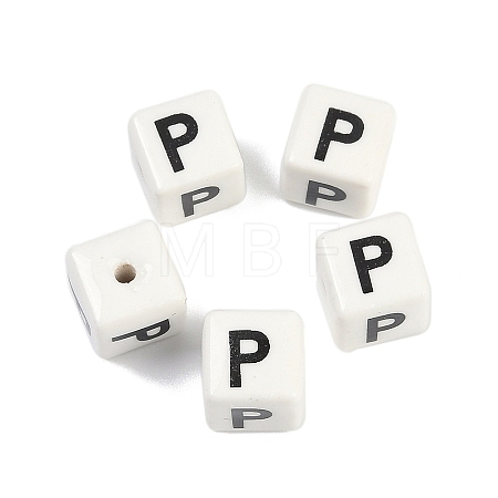 Porcelain Beads PORC-R003-08P-1