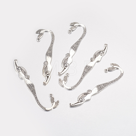 Tibetan Style Mermaid Alloy Bookmarks LS-TIBE-Q035-037AS-NR-1