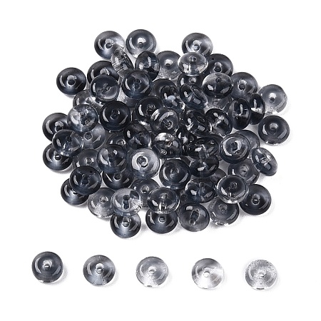 Electroplate Transparent Colours Rainbow Glass Seed Beads SEED-T007-03G-1