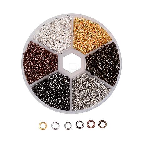 1 Box Brass Open Jump Rings KK-X0060-4mm-1