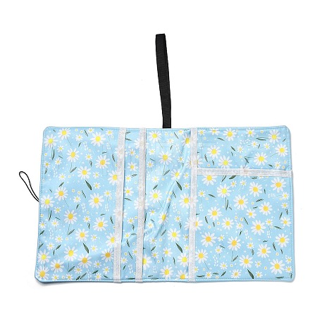(Defective Closeout Sale: Centerline Asymmetry)Polyester Multilayer Book Cover AJEW-XCP0002-78F-1