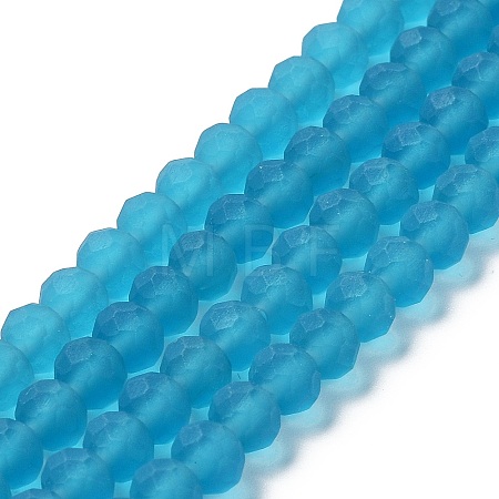Transparent Glass Beads Strands EGLA-A034-T3mm-MD27-1
