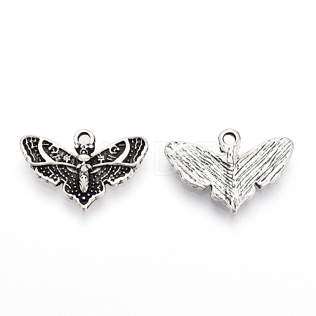 Tibetan Style Alloy Pendants PALLOY-T075-181AS-1