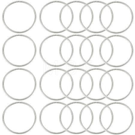 Iron Open Jump Rings FIND-SP0002-63F-1