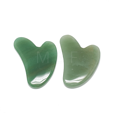 Natural Green Aventurine Gua Sha Boards X-G-S336-57A-1