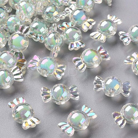 Transparent Acrylic Beads TACR-S152-03B-SS2111-1